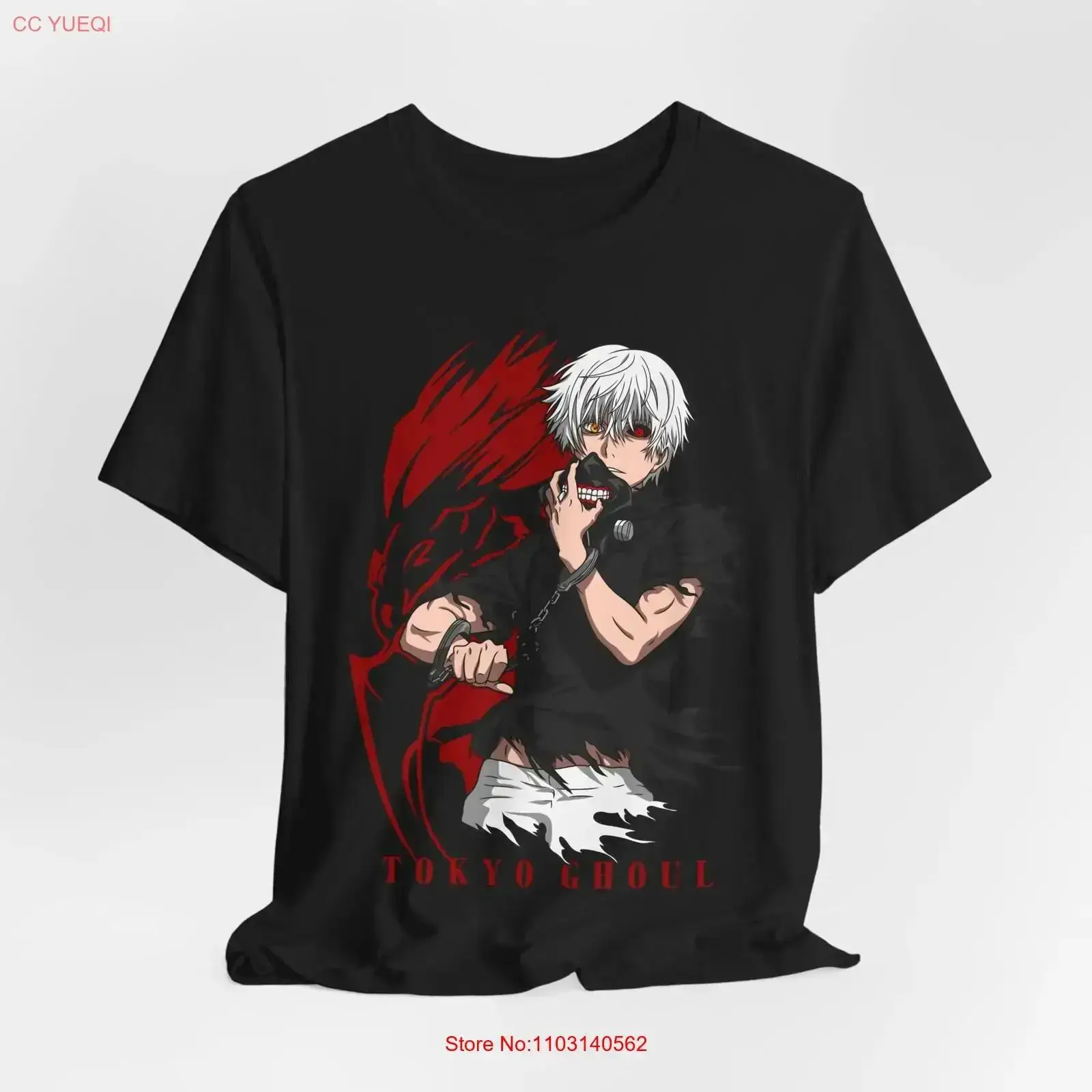 Anime Merchandise Shirt - Tokyo Ghoul Anime T-Shirt Fan Merchandise