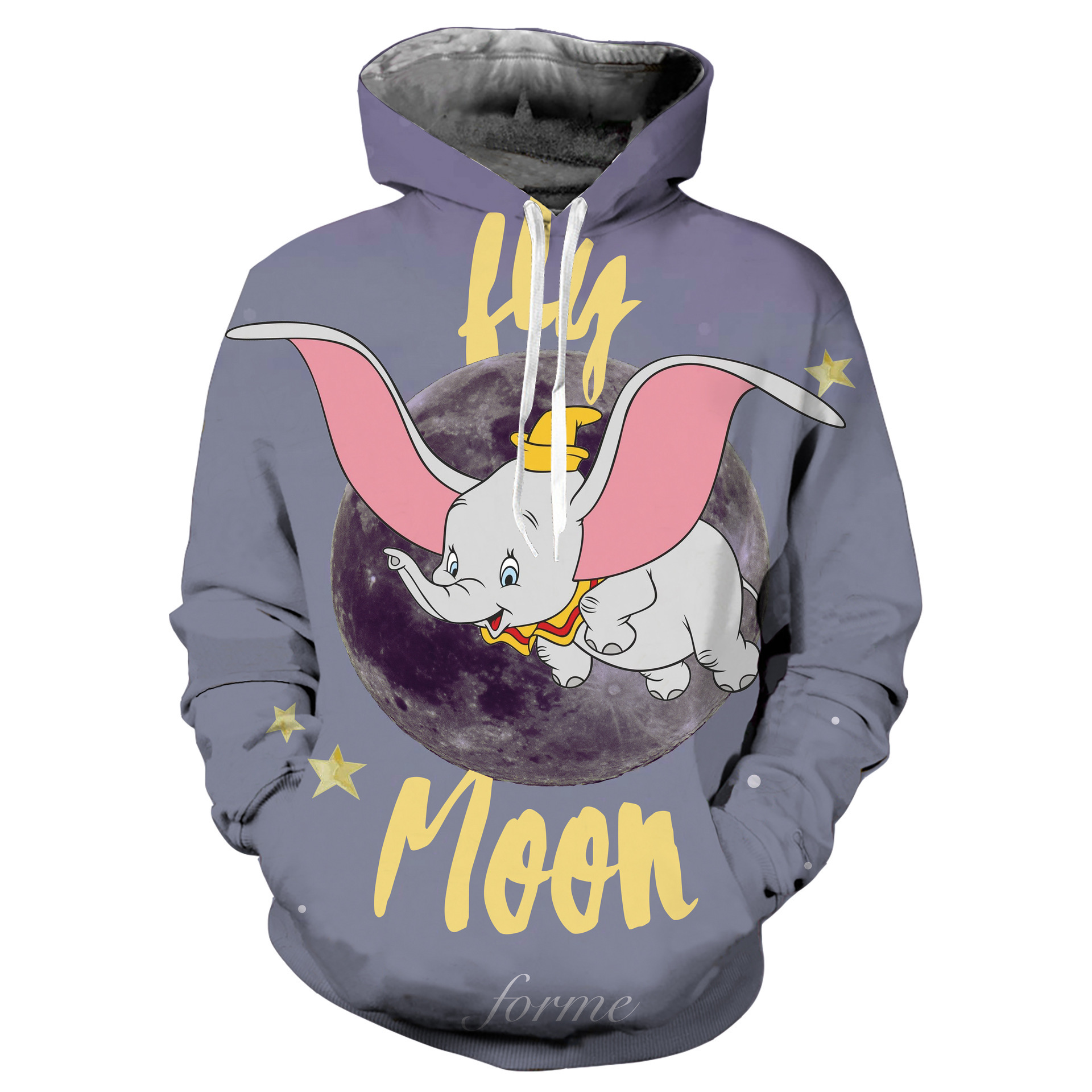 Anime Merchandise Hoodie - Neuer Stil Dumbo The Flying Elephant
