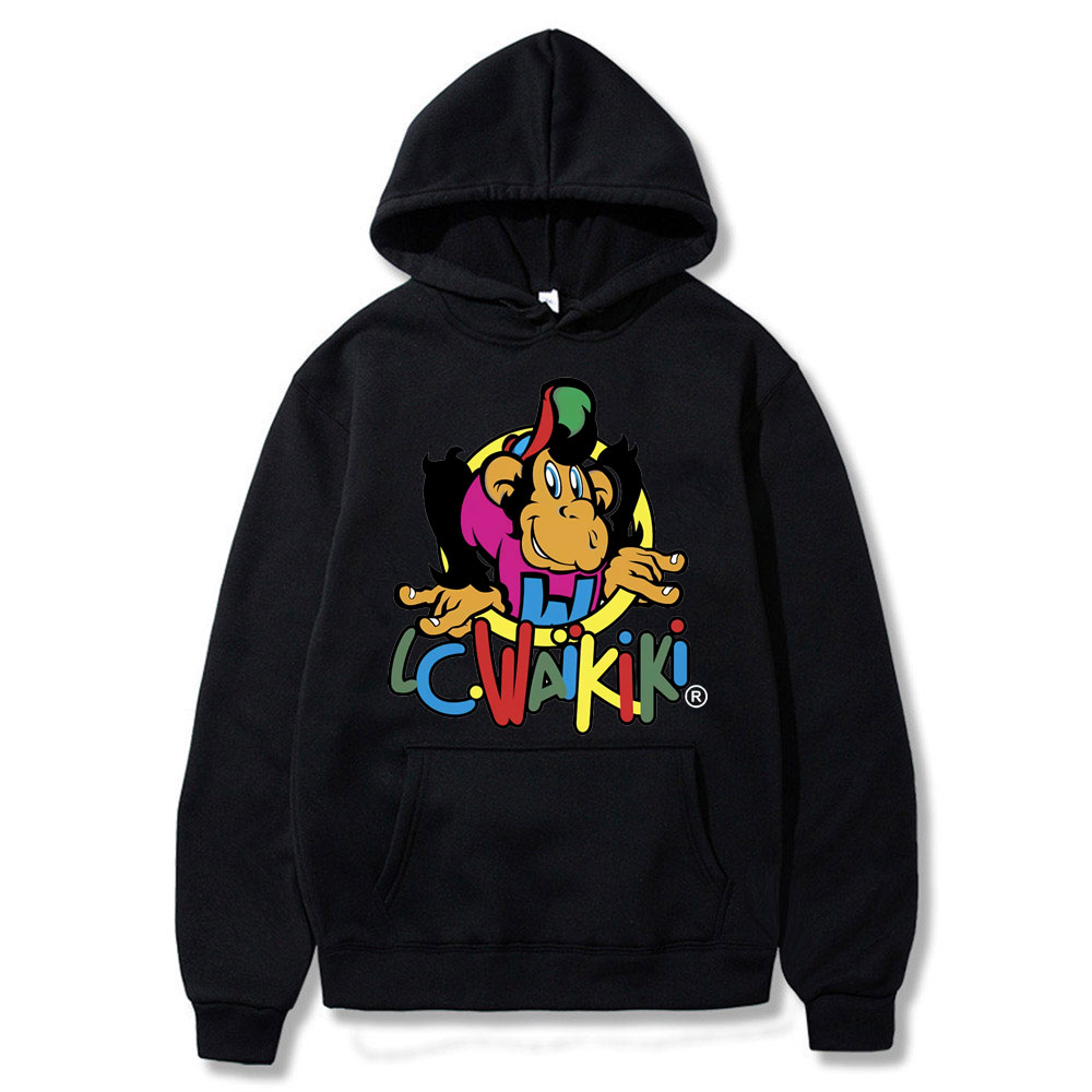 Anime Merchandise Hoodie - Lc Waikiki Affe Waren Hoodie Männer