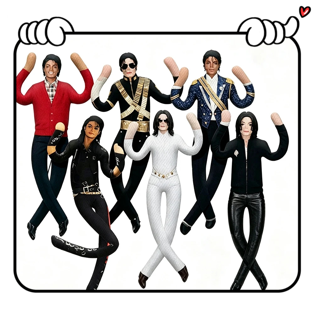 Anime Fan Merchandise - Michael Jackson Cosplay Requisiten-Puppe Plüsch-Stofffigur mit