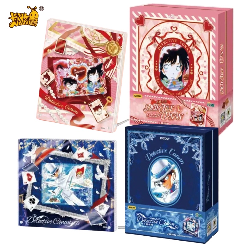 Anime Merchandise Licensing - KAYOU Detektiv Conan Wahrheitsszene Kartenordner, Charakter-Kunst-Sammelkartenset,