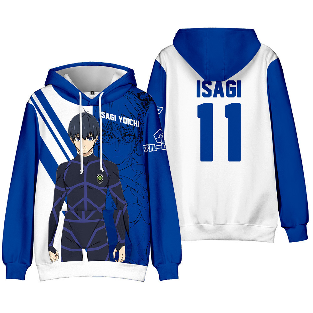 Anime Merchandise Hoodie - Neue Anime BLUE LOCK Merchandise, modischer,