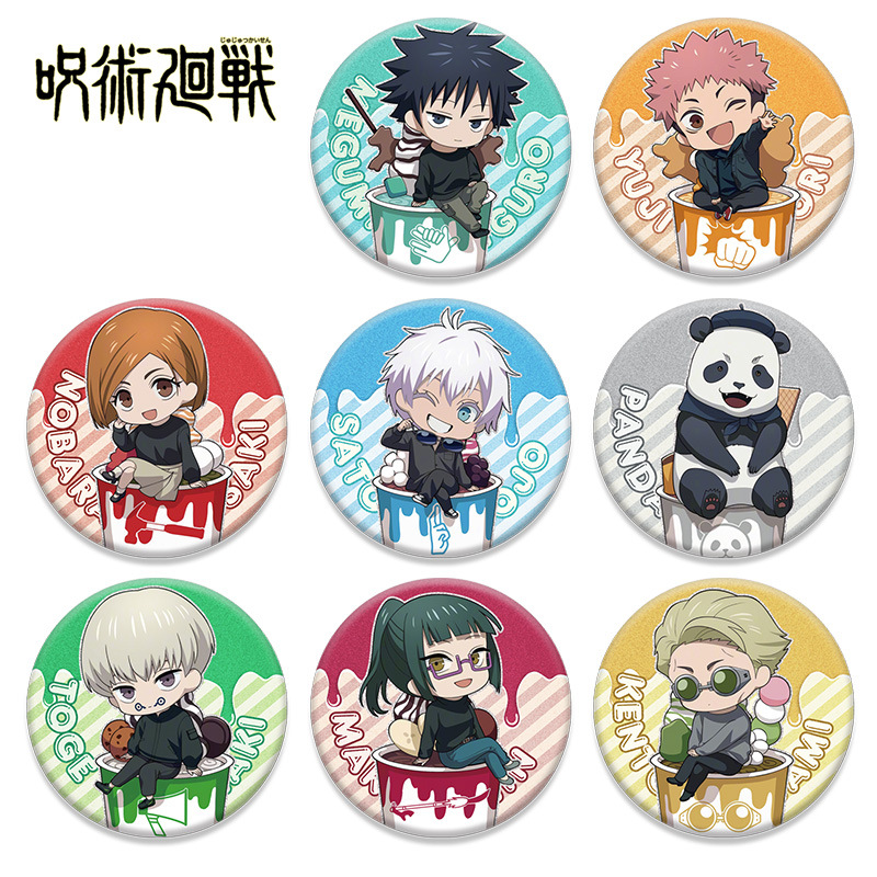 Anime-Anstecknadel Jujutsu Kai – Gojo Anime Merchandise Bewertung und Preis