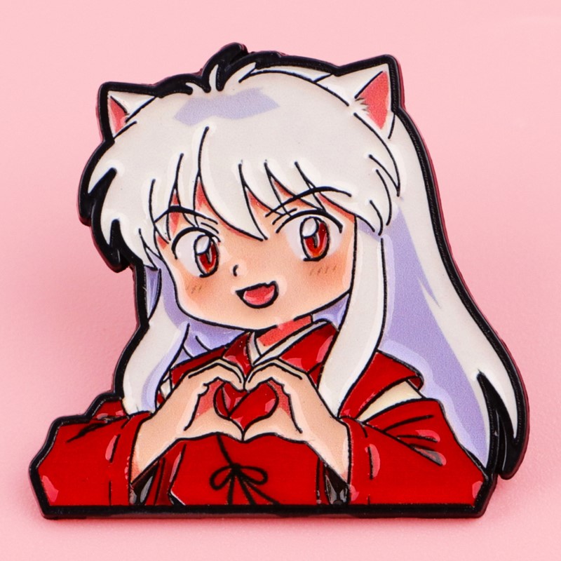 Niedliche Wolfsohren-Fantasief – Enamel Pin Set Bewertung und Preis