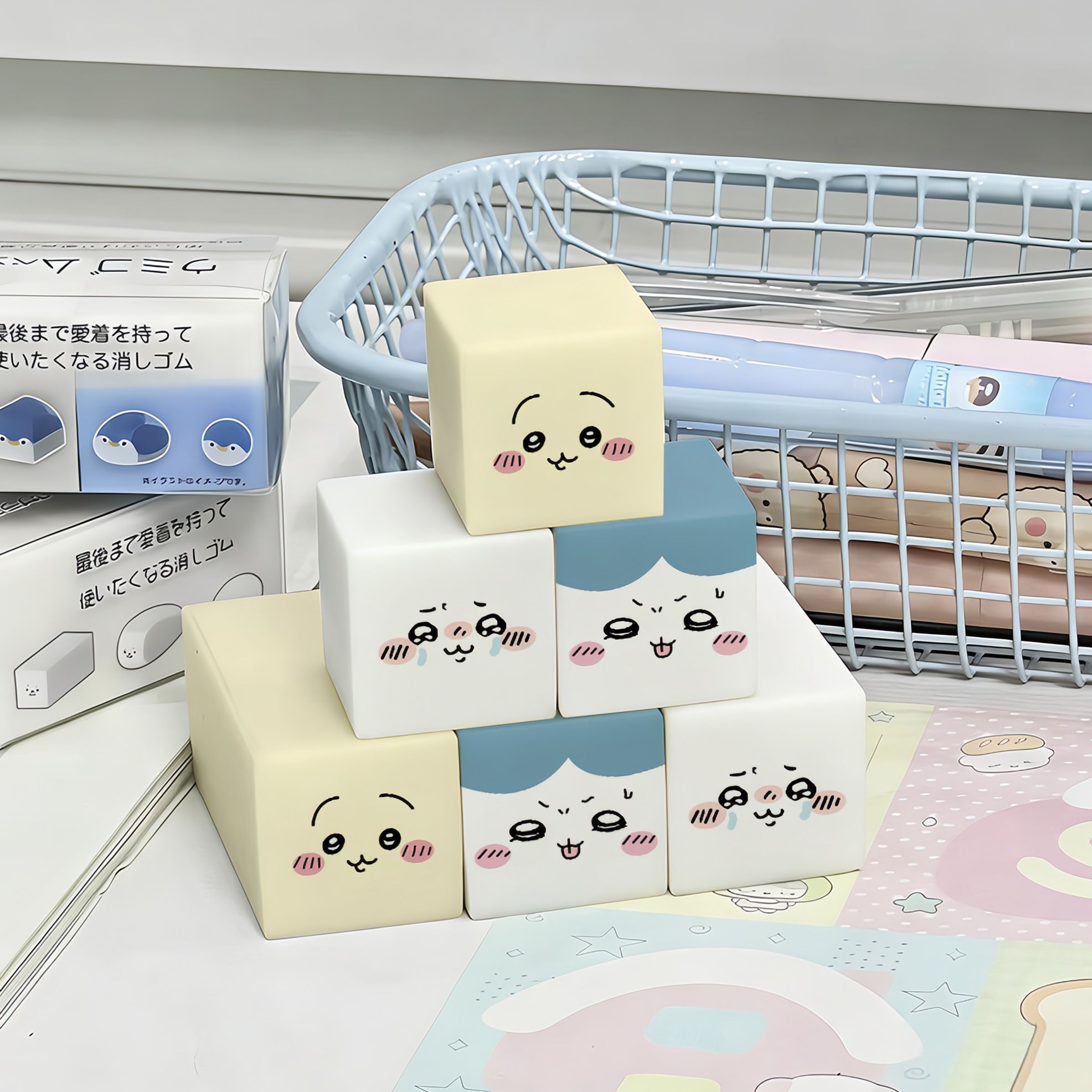 NEUE Chiikawa Hachiware Radier – Erased Anime Merchandise Bewertung und Preis