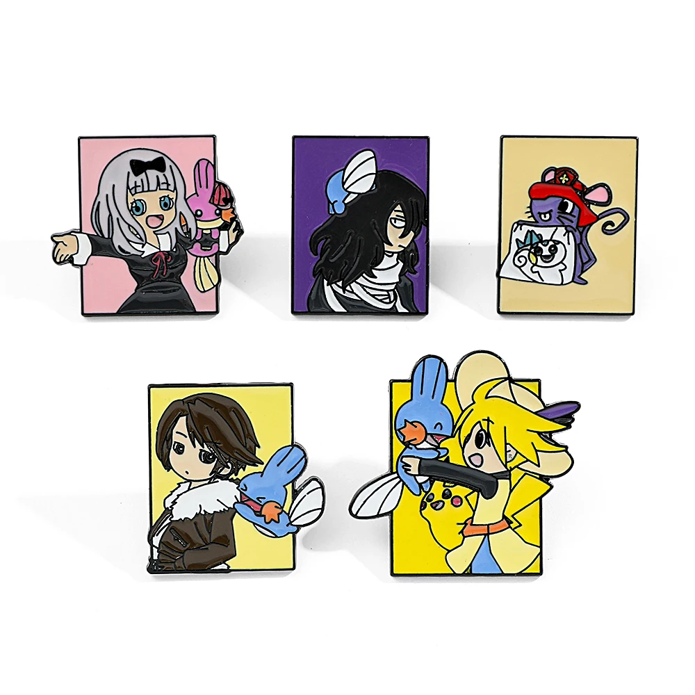 5 Stück Pokémon Anime-Charakte – Enamel Pin Set Bewertung und Preis