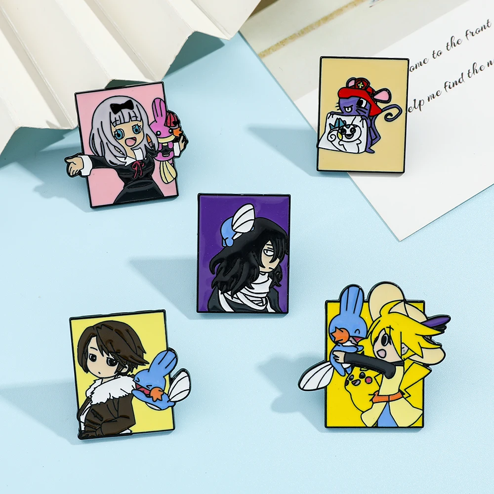5 Stück Pokémon Anime-Charakte – Enamel Pin Set Bewertung und Preis