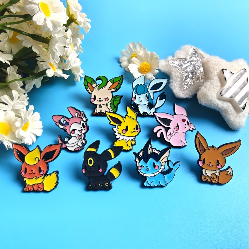 Heiß begehrtes 9-teiliges Anim – Enamel Pin Set Bewertung und Preis