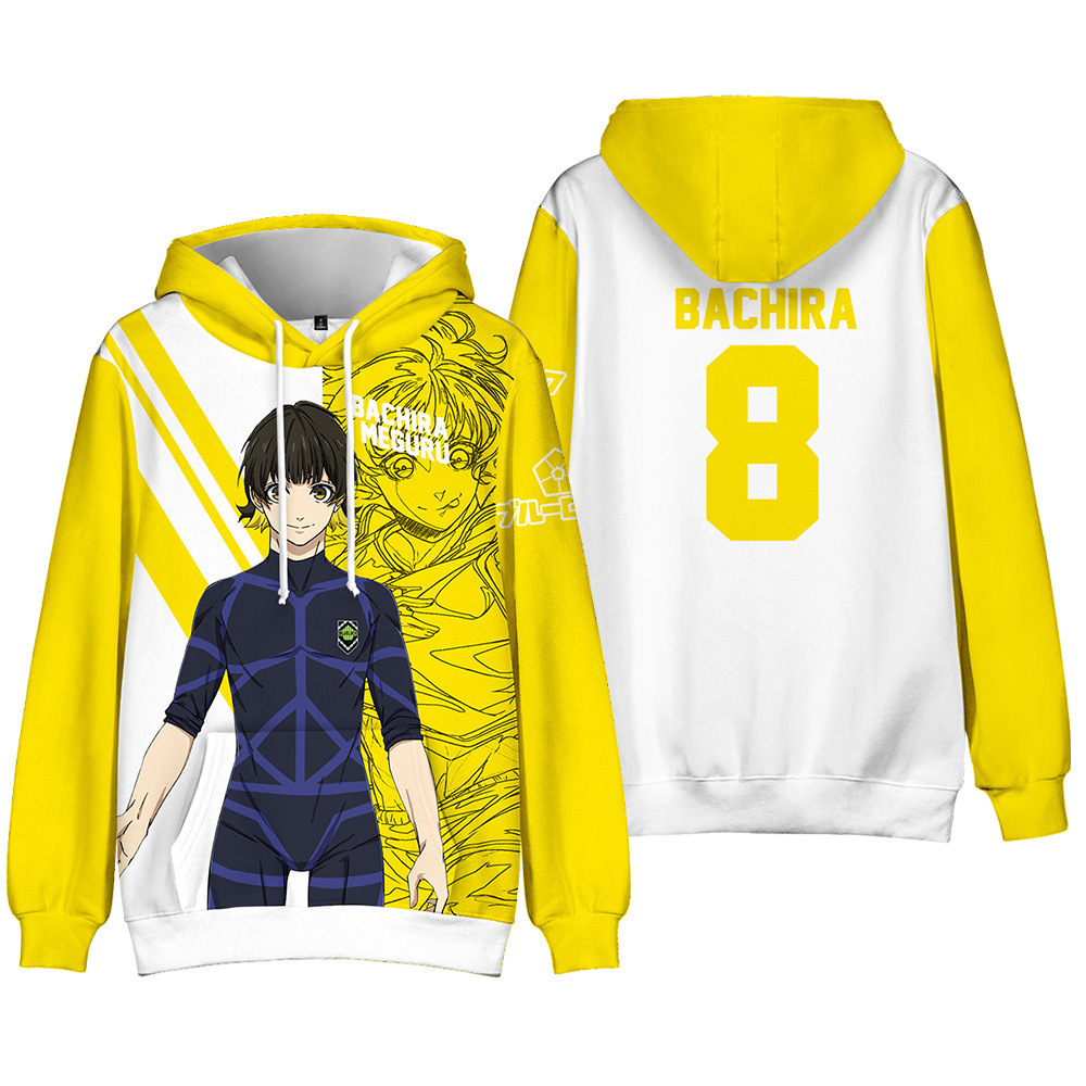 Neue Anime BLUE LOCK Merchandi – Anime Merchandise Hoodie Bewertung und Preis