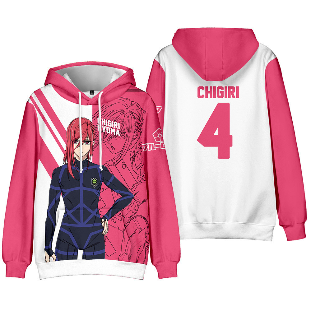 Neue Anime BLUE LOCK Merchandi – Anime Merchandise Hoodie Bewertung und Preis