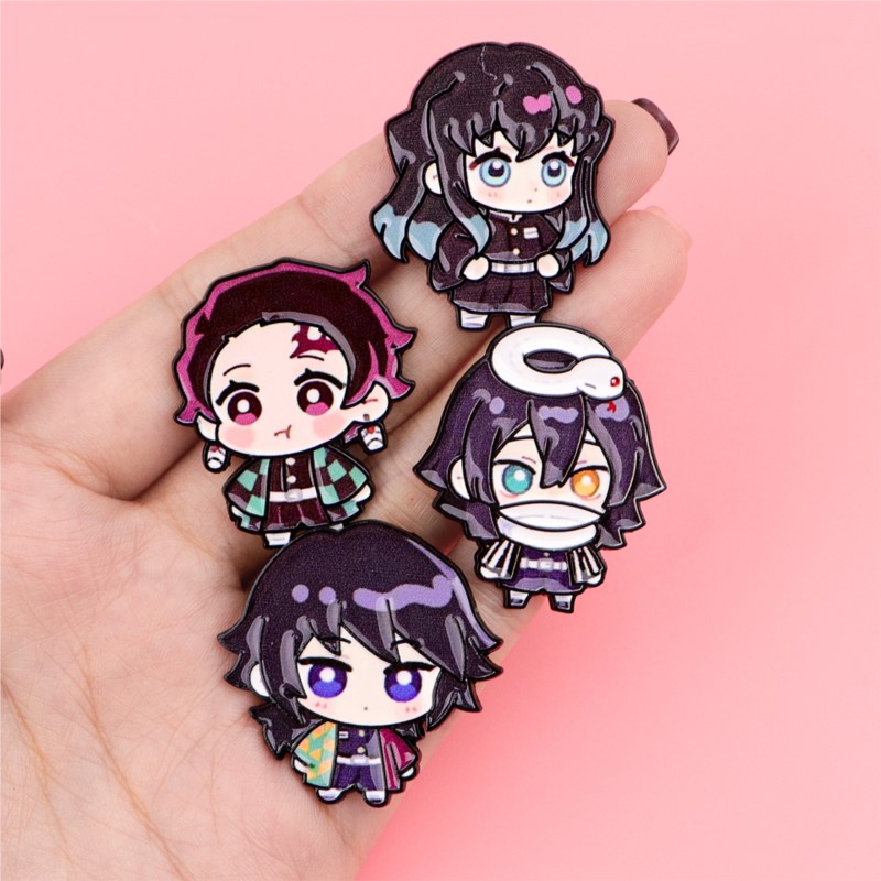 Niedliche Q-Version Kimono Car – Enamel Pin Set Bewertung und Preis