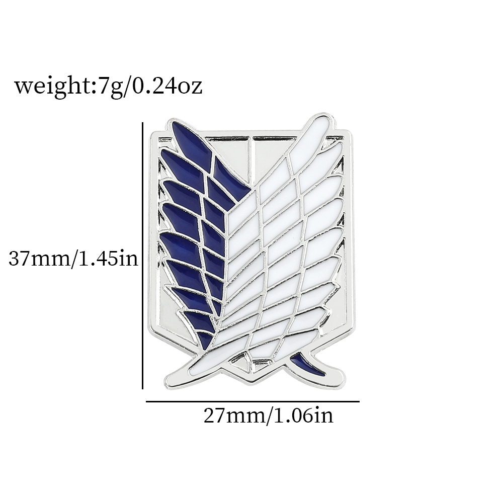 Anime Attack on Titan Emaille- – Enamel Pin Set Bewertung und Preis