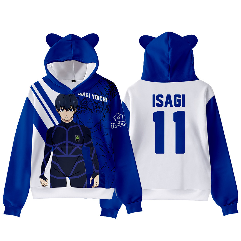 3D Neues Anime BLUE LOCK Merch – Anime Merchandise Hoodie Bewertung und Preis